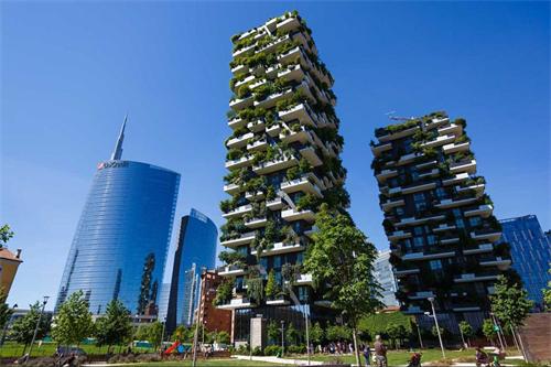 Bosco Verticale vertical forest apartment towers