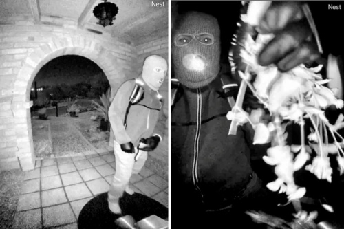 Surveillance footage at the home of Nancy Guthrie the night she went missing in Tucson, Ariz. (FBI via AP)
